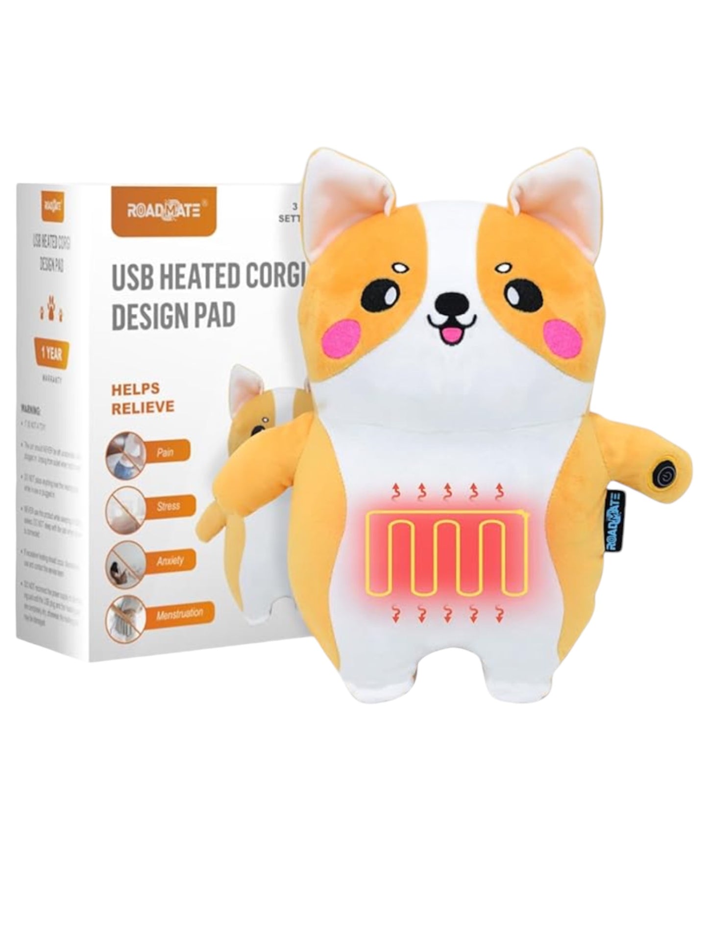 ROADDPMATE Cute Corgi Heating Pad