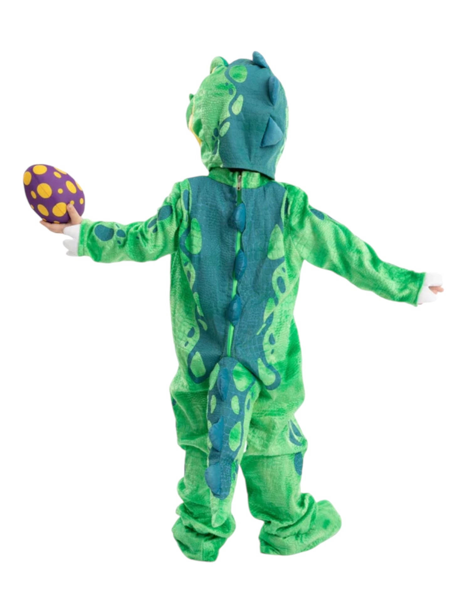 Halloween Dinosaur Costume Children Hooded Romper