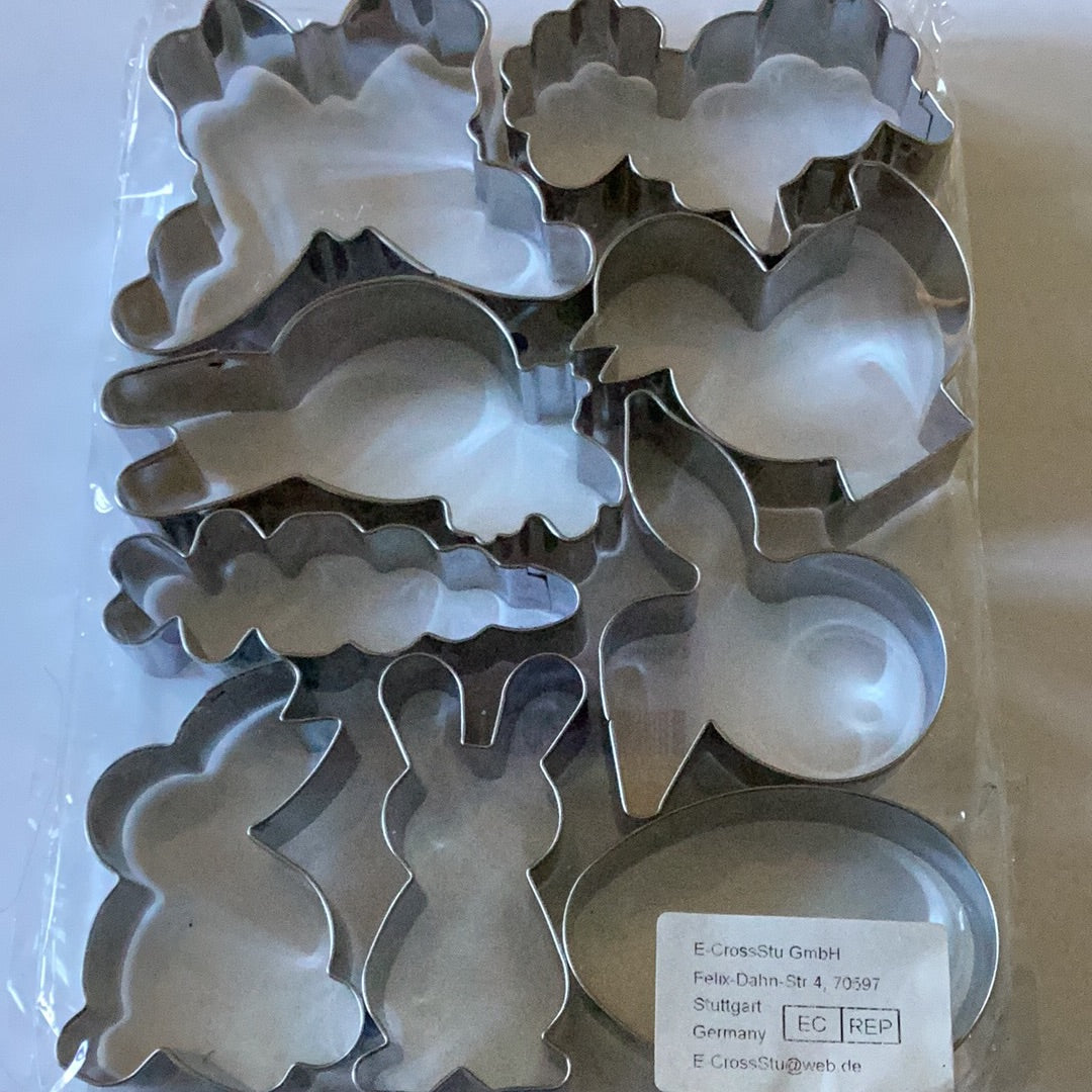 9 Metal Cookie Cutter