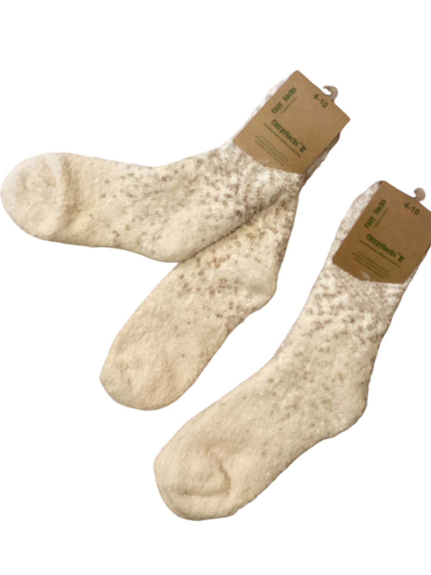 2 pairs of ladies fluffy Christmas socks