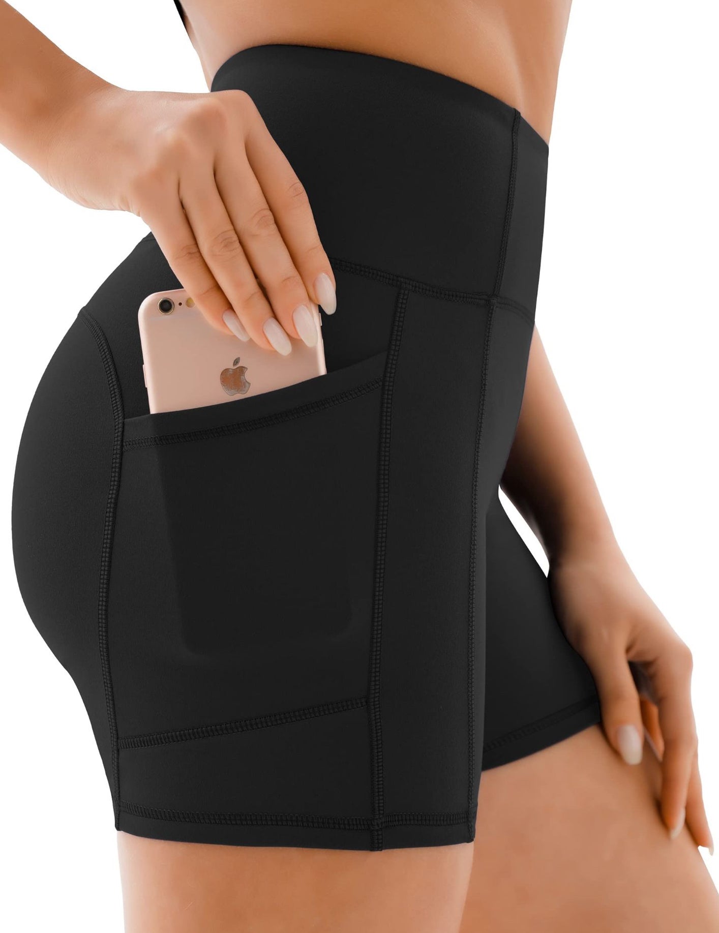 JOYSPELS Gym Shorts for Women with Pockets