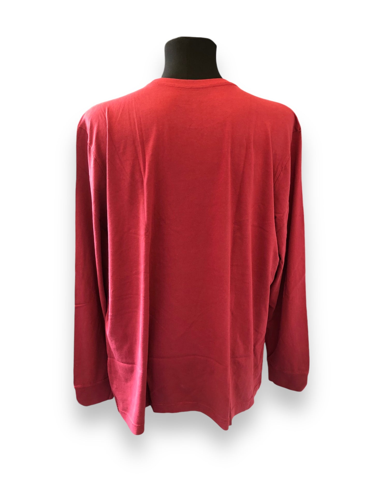 Men's Life is Good "It's the most wonderful time for a beer" print long sleeve t-shirt