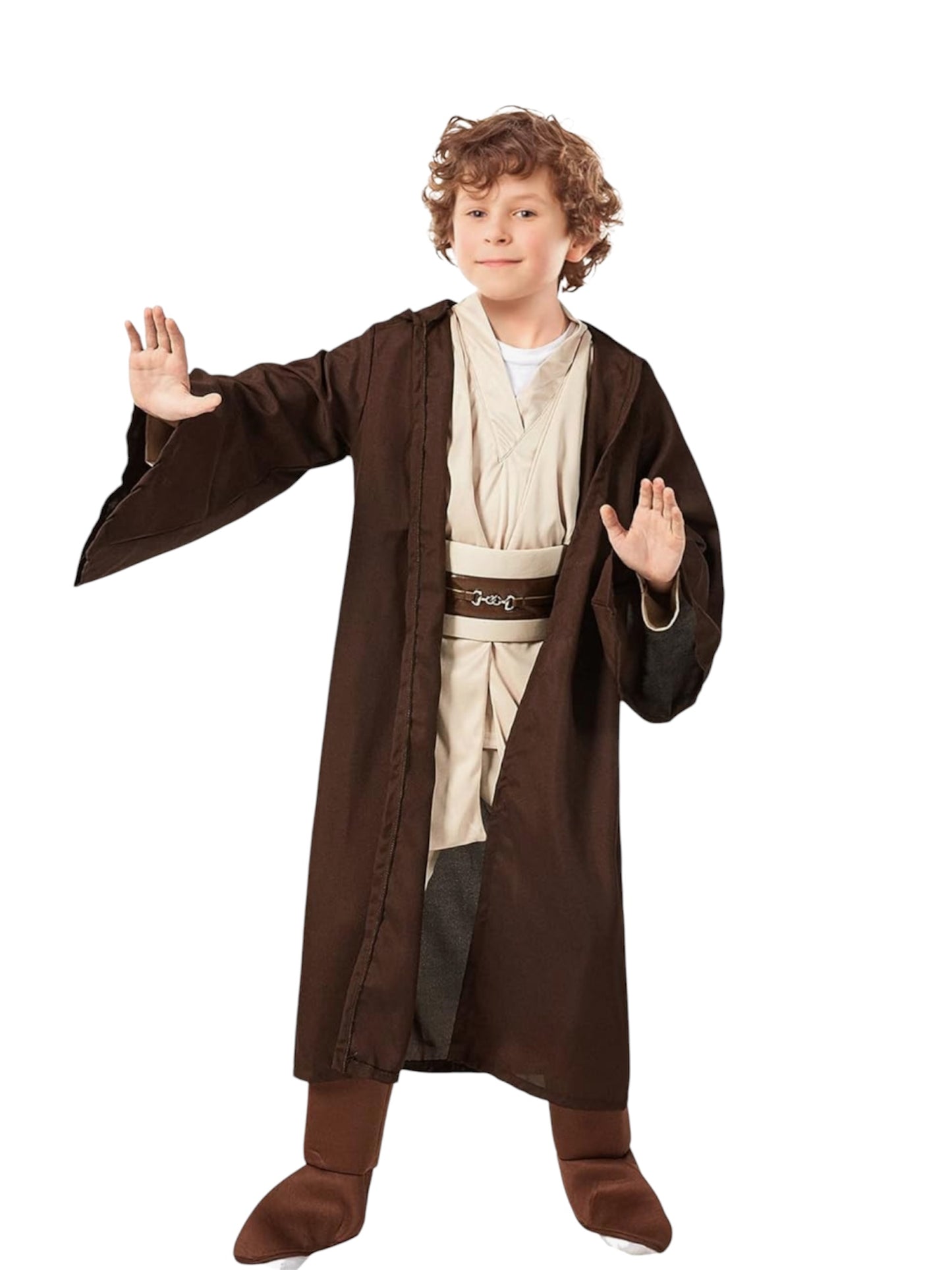 Jedi Costume Kids Jedi Tunic Jedi Hooded Robe cosplay Outfit