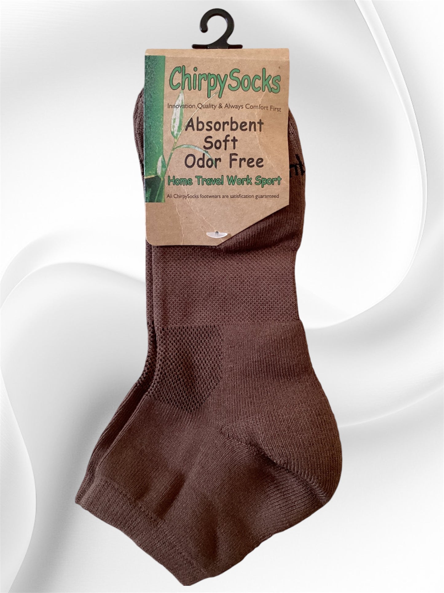 Chirpy Socks in Brown comfort first