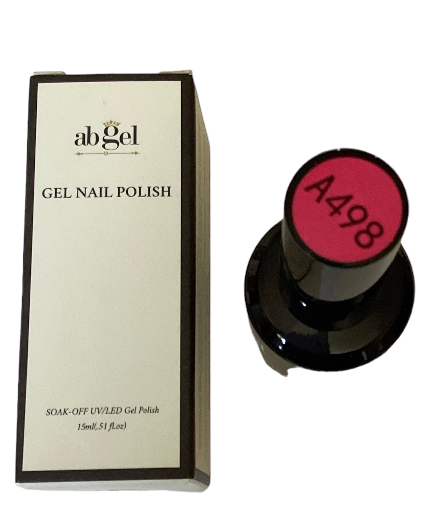 ab gel Gel Nail Polish, 15ml Hot Pink Colour Soak Off Gel Professional UV LED