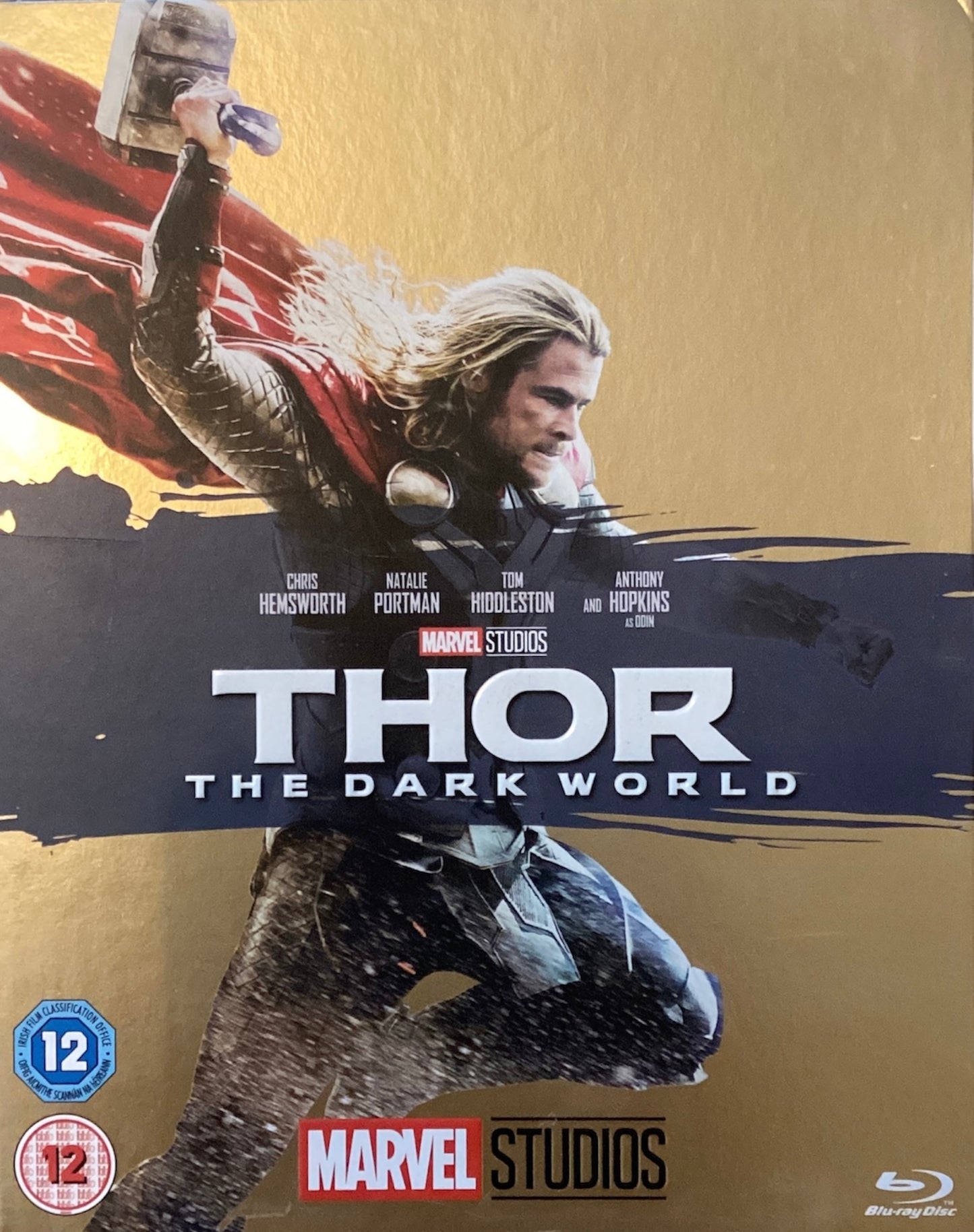 New Sealed Marvel Thor Dark Word In Collectable Sleeve Blu-ray