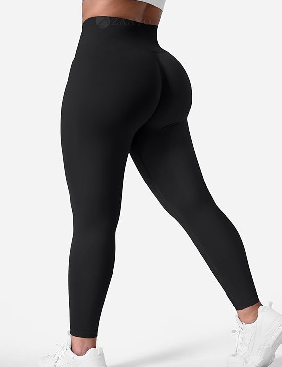 Ladies High Waisted Light Grey Workout Leggings with Butt Lift