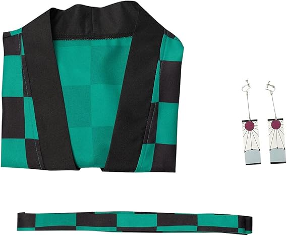 Men's and women's Demon Slayer Anime Costume with accessories