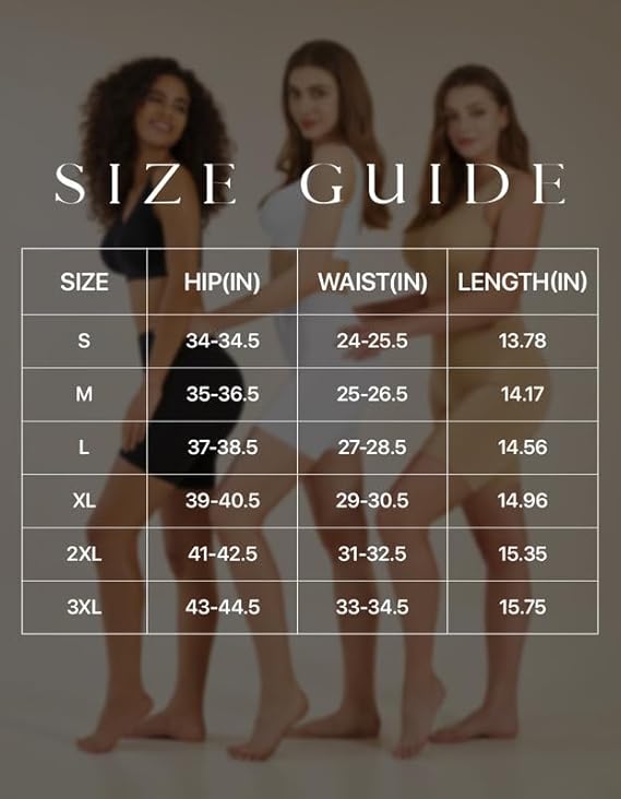 Women's Anti Chafing Seamless Boy Shorts