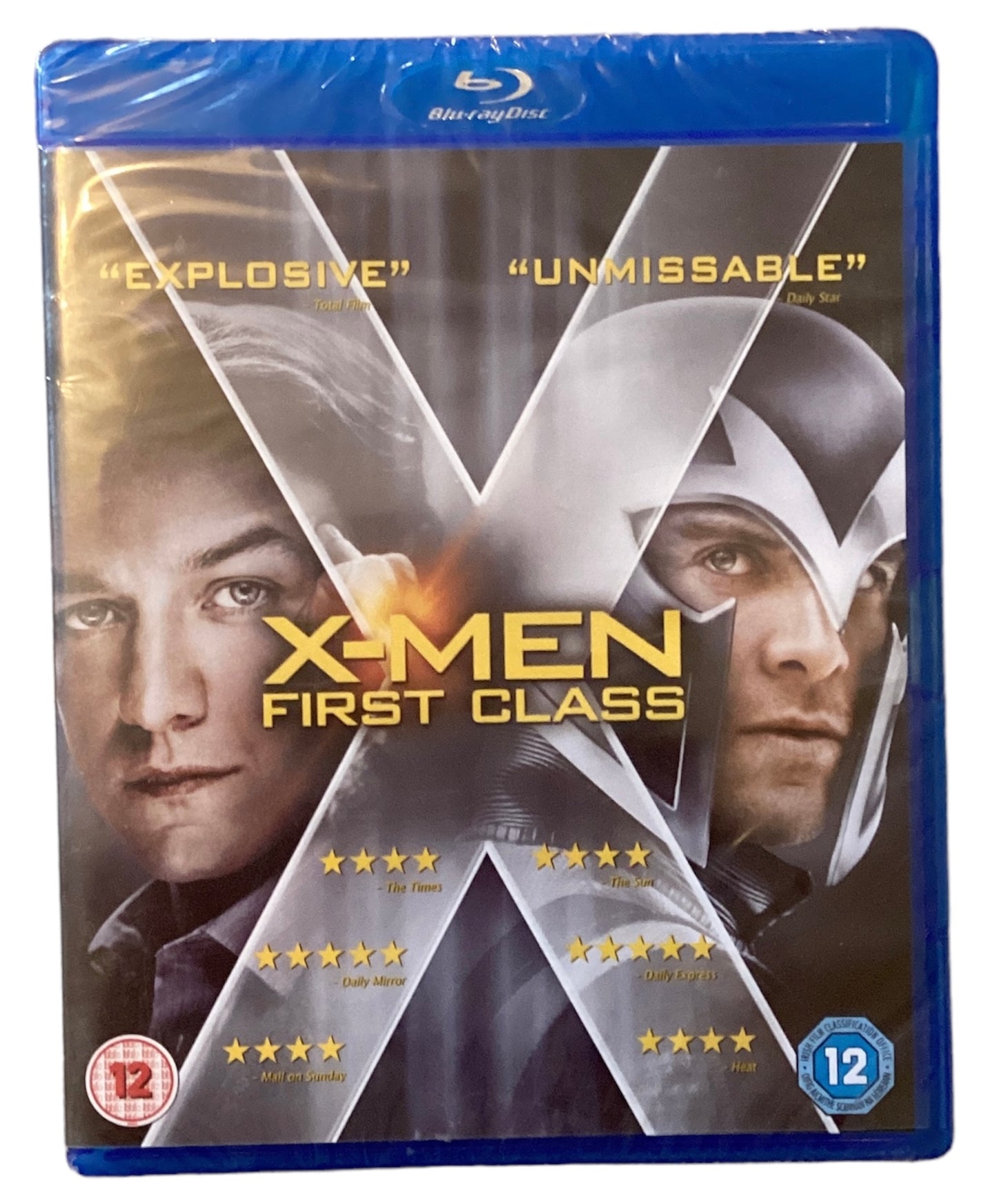 X-MEN First Class Blu-ray DVD