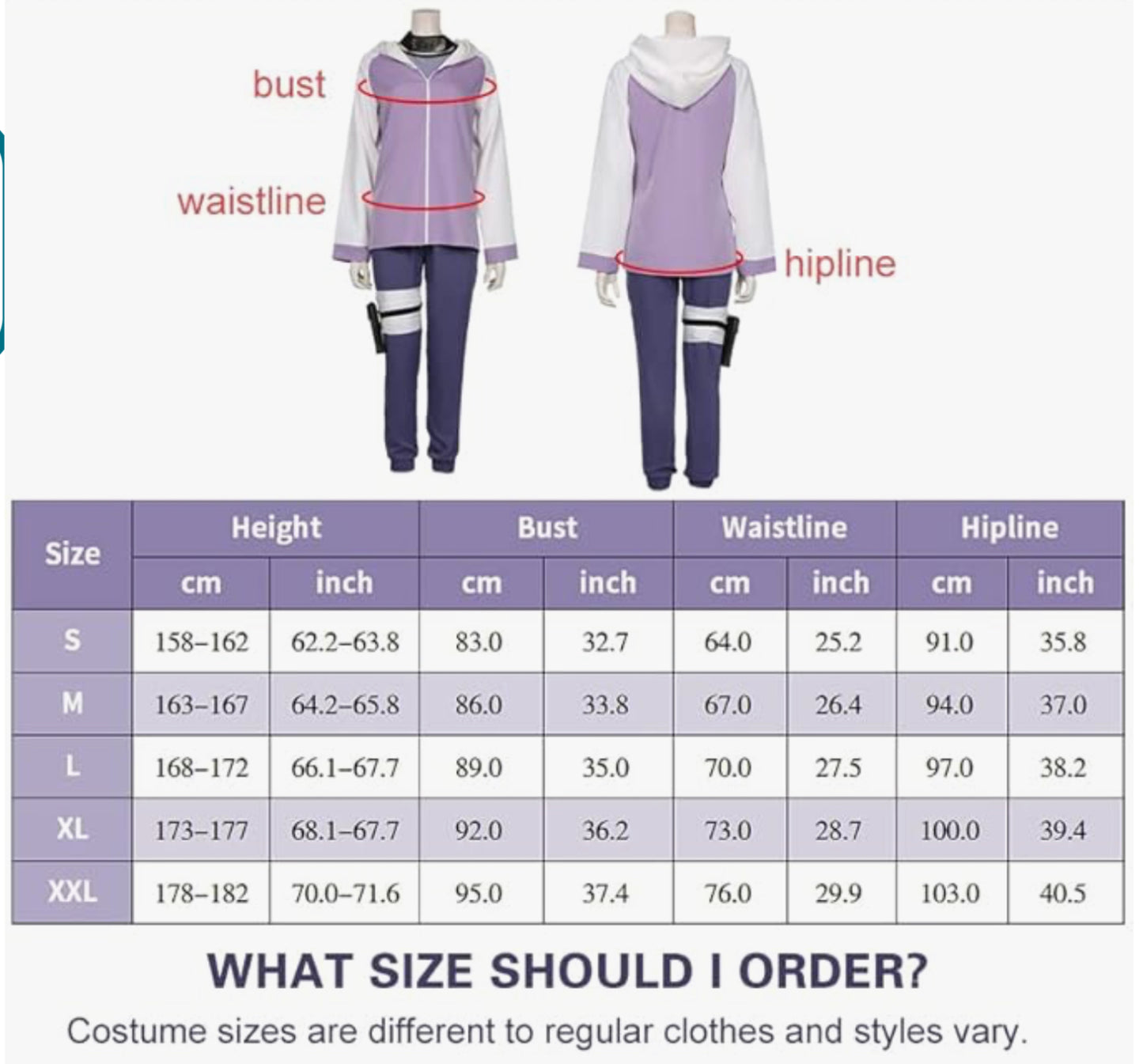 Hyuga Hinata Cosplay Costume