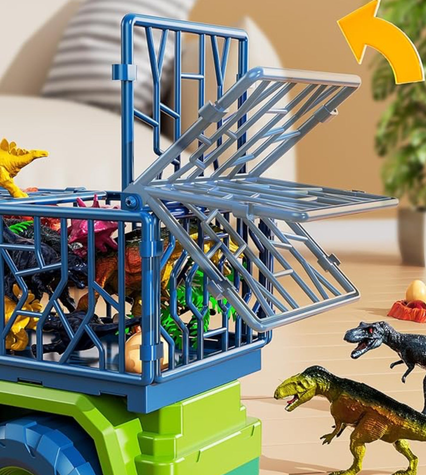 Dinosaur Truck Toy for Kids 3-5 Years