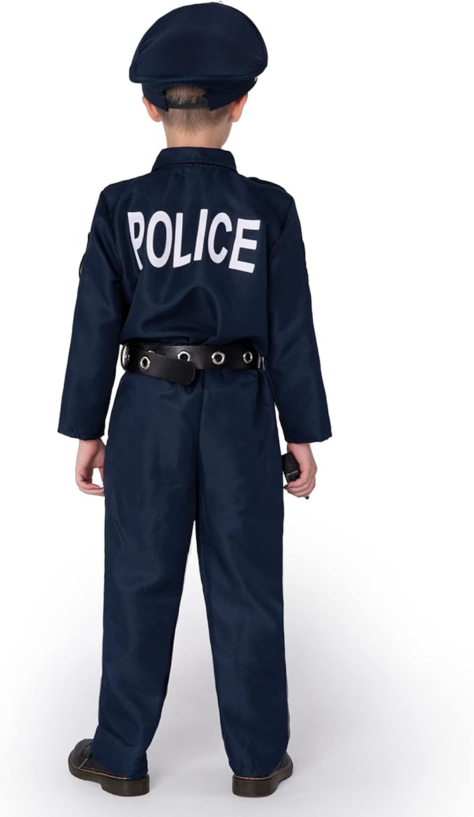 Toy Deluxe Police Costume and Role Play Set for Kids