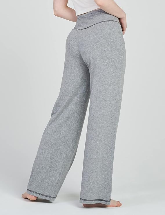 Women's Wide Leg Loose Fit Lounge/ Pajama Pants With Pockets