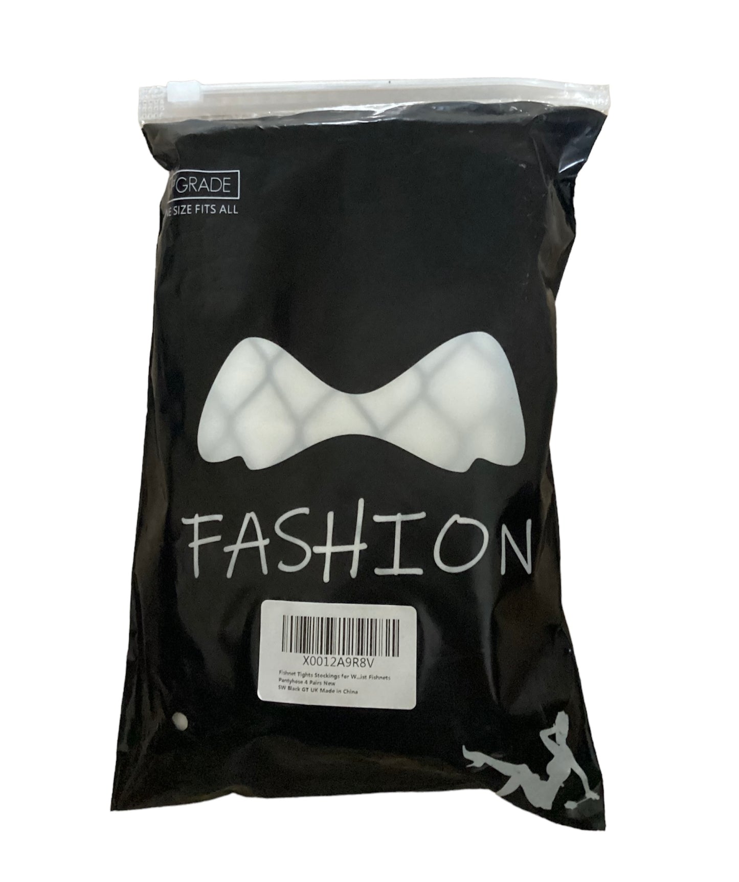 Pack of 4 High Waist Fishnet Tights