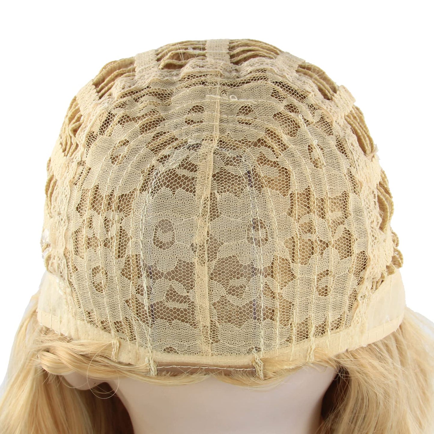 Acecharming Long Blonde Wig with Braid