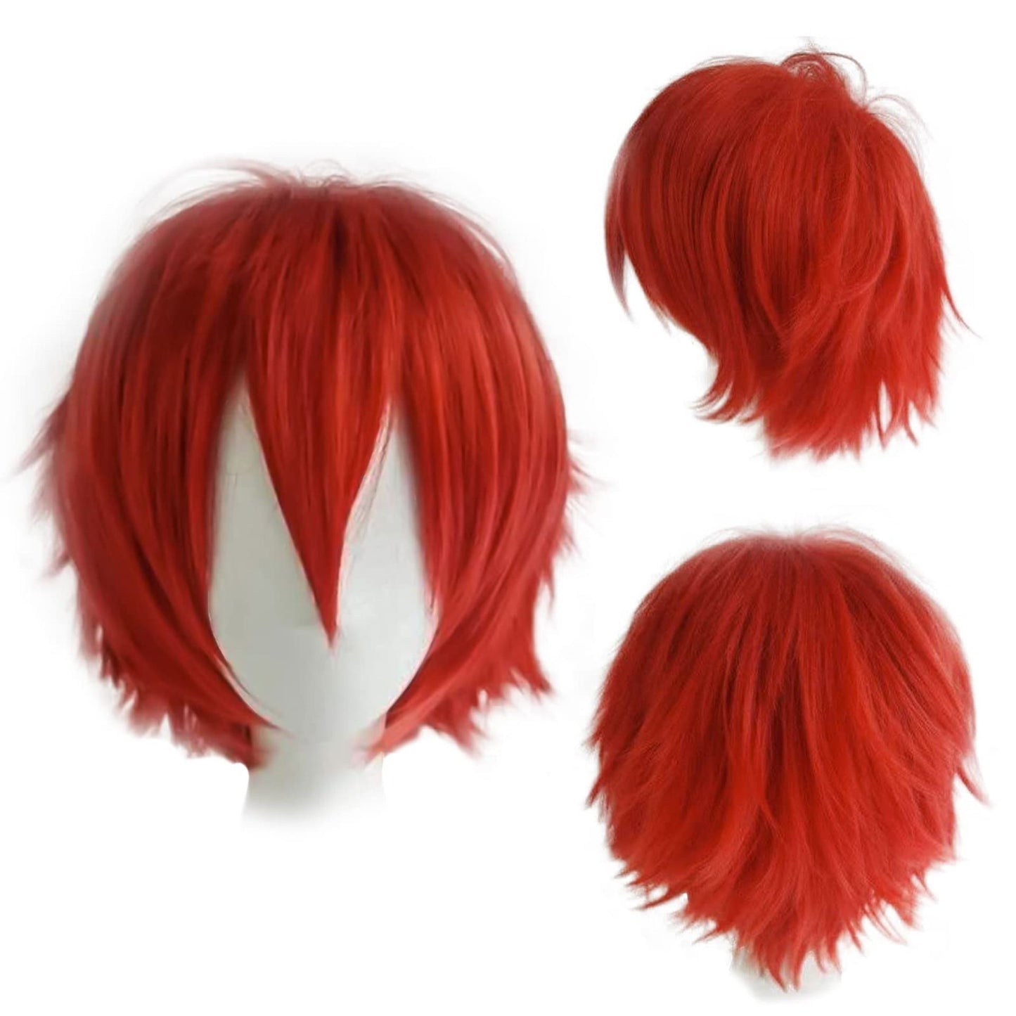 Gairyan Short Cosplay Anime Wigs for Women and Men