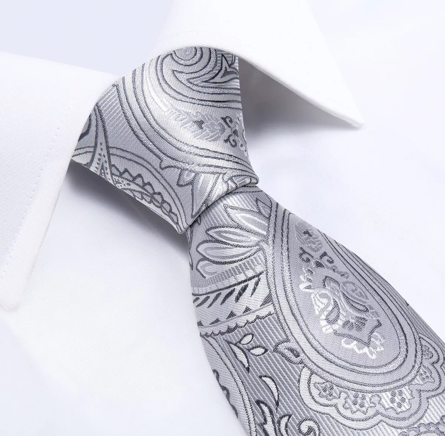 Mens Stylish Paisley Tie Set - Premium Quality