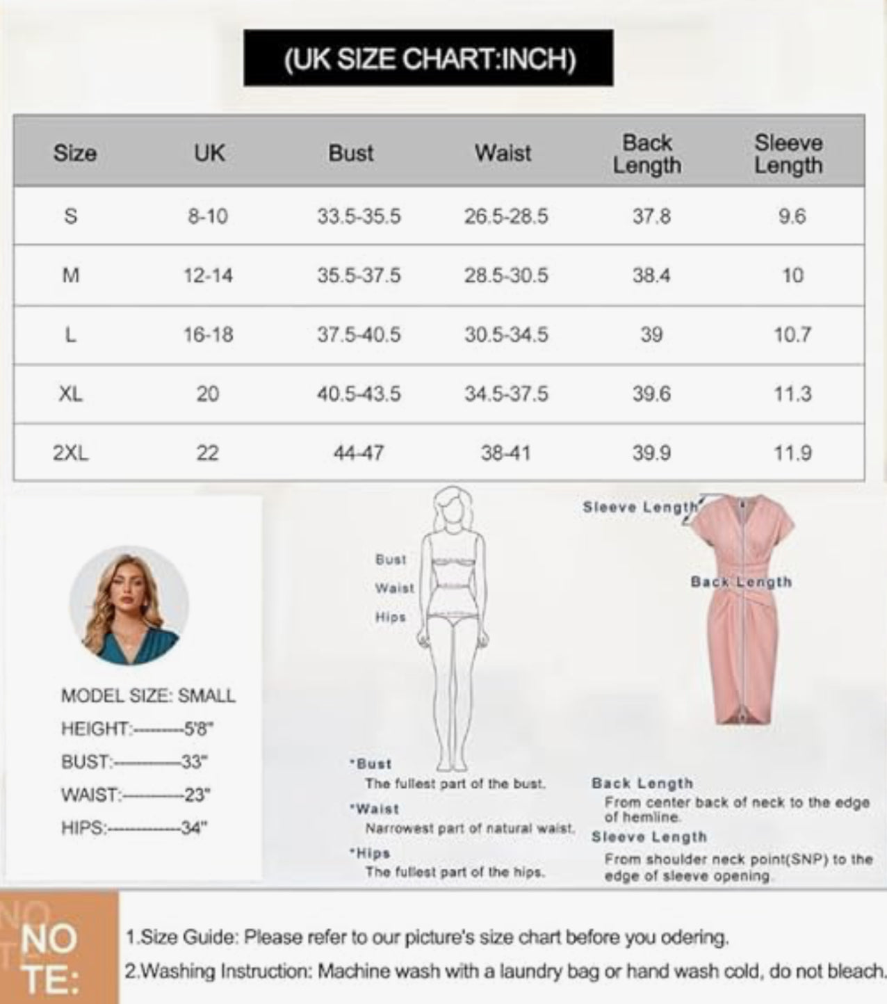 JASAMBAC Women's Batwing Flutter Sleeves Bodycon Dress