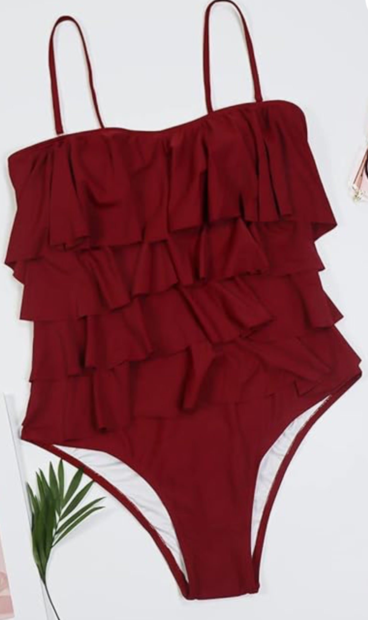 JFAN Women Ruffle Swimsuit