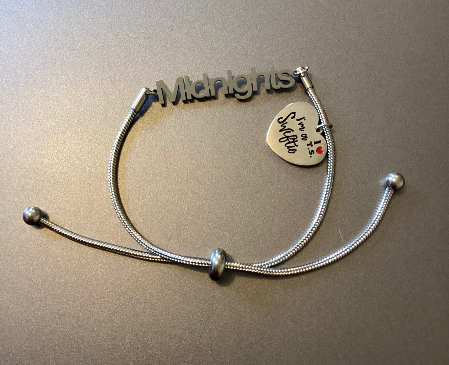 Taylor Swift Midnight adjustable bracelet