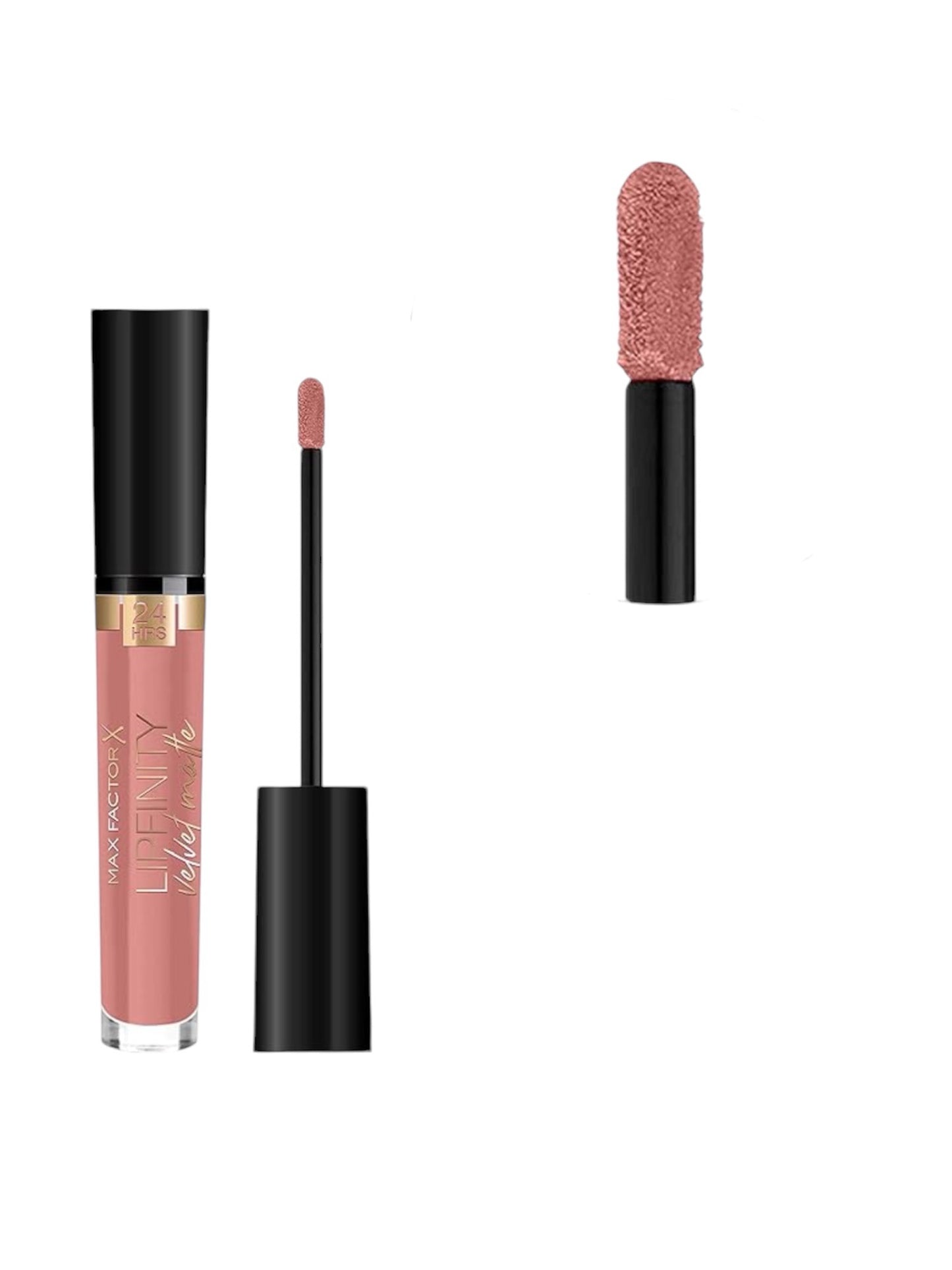 Max Factor Lipfinity Velvet Matte Lipstick, Nude Silk - 3.5 ml