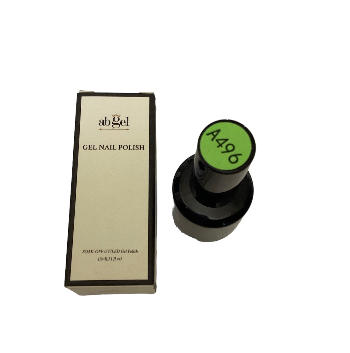 ab gel Gel Nail Polish, 15ml Green Colour Soak Off Gel Professional UV LED