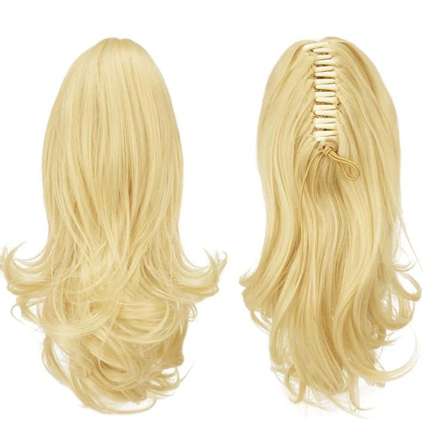 Sofeiyan 13" Ponytail Extension Long Curly Ponytail Clip in Claw Hair Extension