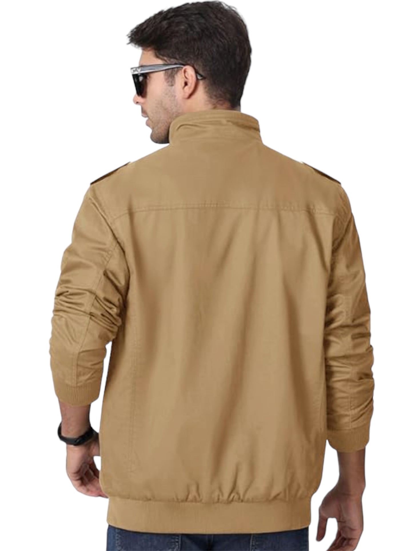 Mens Autumn winter Casual Military Cargo Jacket