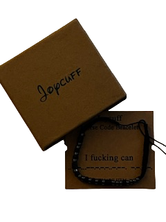 I F***ing Can Morse Code Bracelets for a friend or loved one