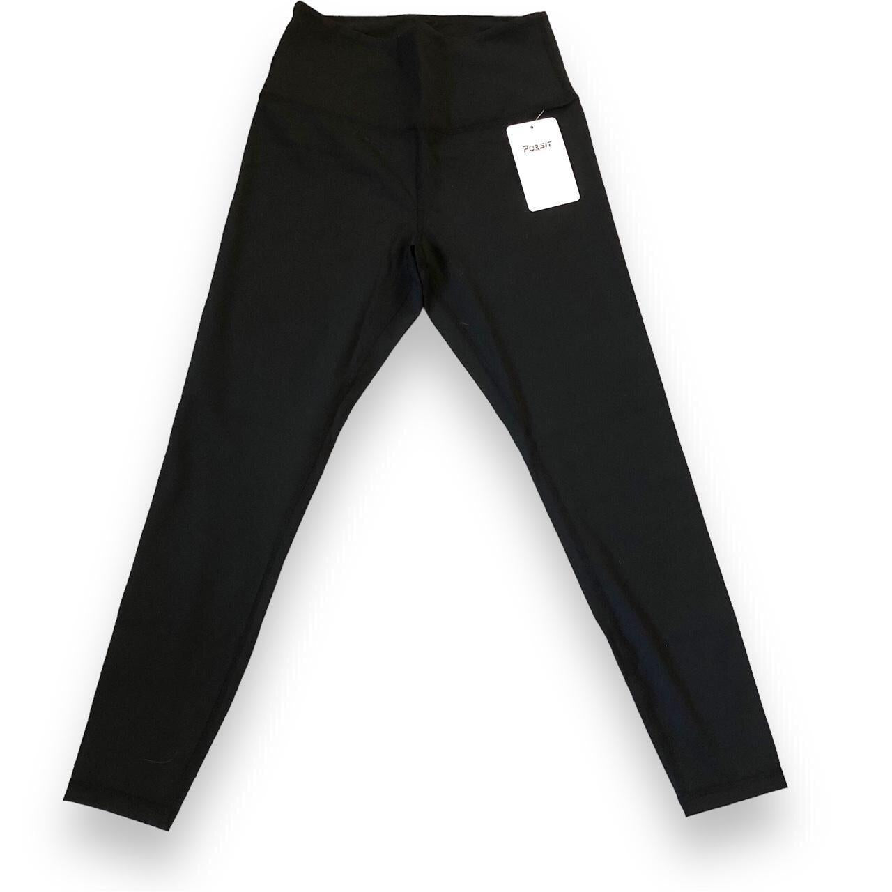 Persit Ladies High Waisted Seamless Workout Leggings - Black