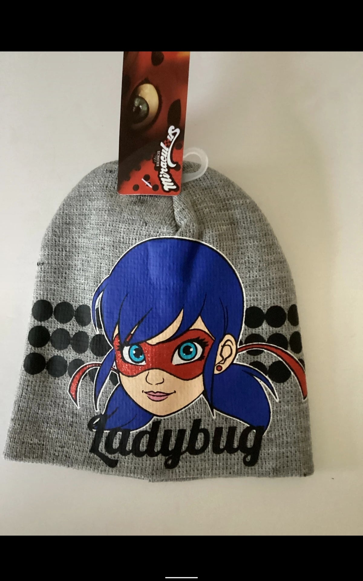 Miraculous ladybug hat and gloves set