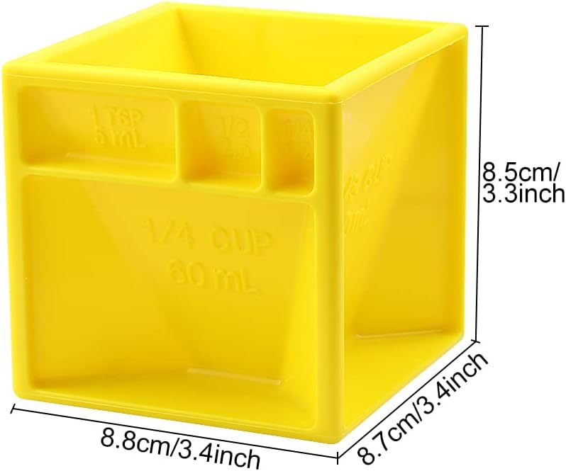 All in one measuring cup