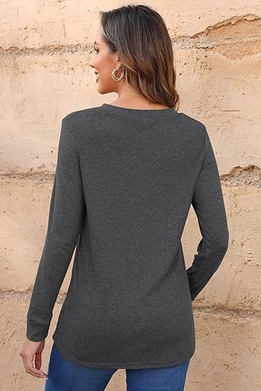 Ladies long sleeve loose fit T-Shirt