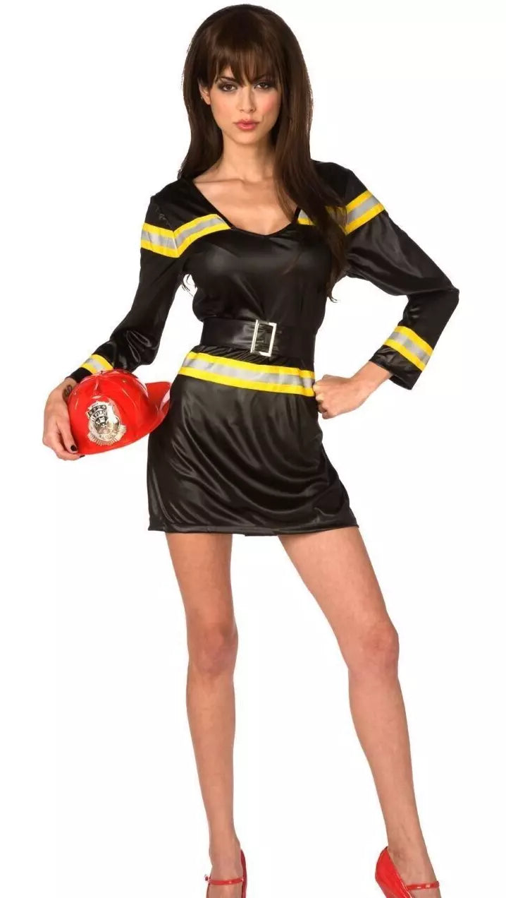 Ladies Sexy Firewoman Costume