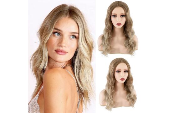 iShine Long blonde wavy ombre wig