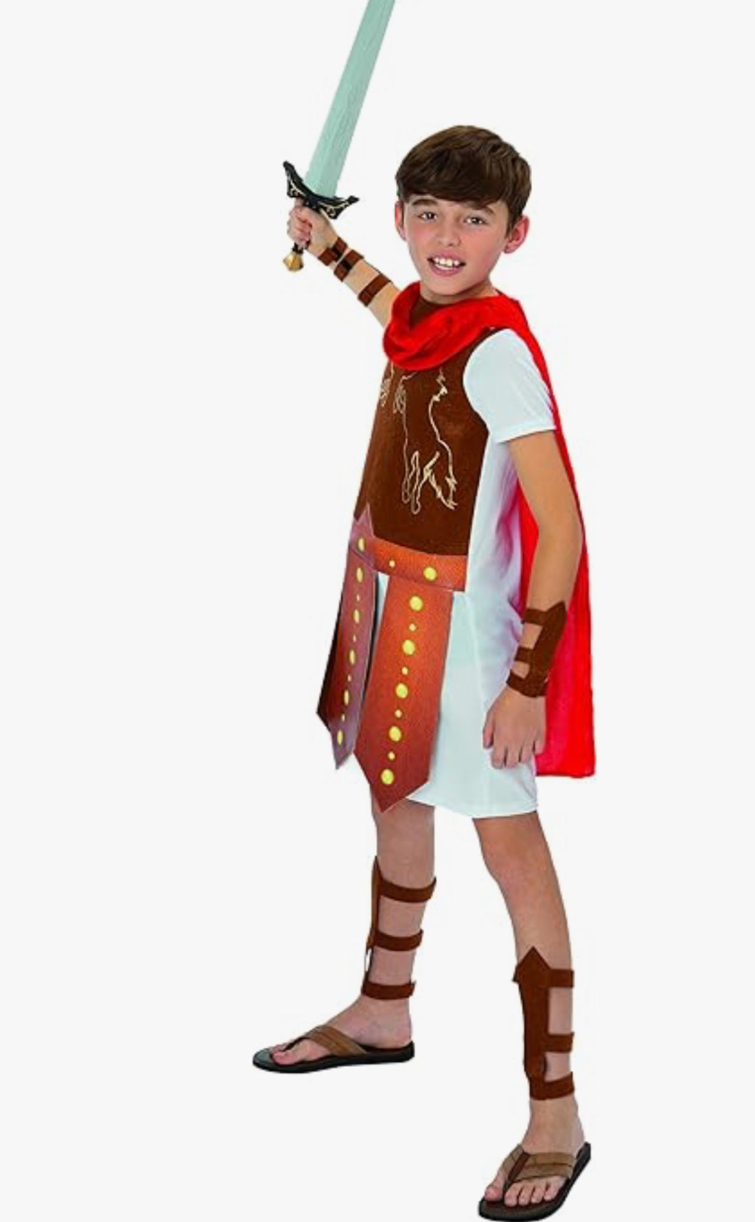 Smiffys Kids Roman Gladiator Soldier Centurion Sparticus Costume