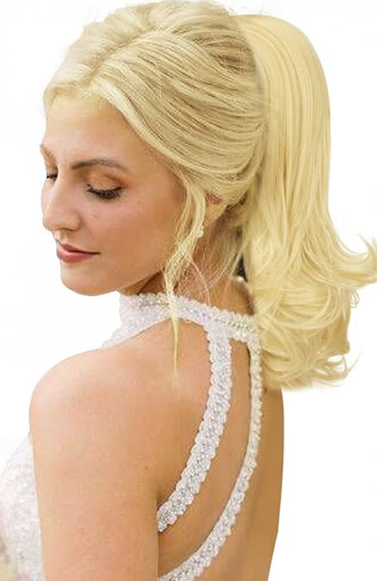 Sofeiyan 13" Ponytail Extension Long Curly Ponytail Clip in Claw Hair Extension