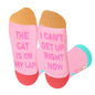 Novelty "The cat is on my lap" Ladies Socks