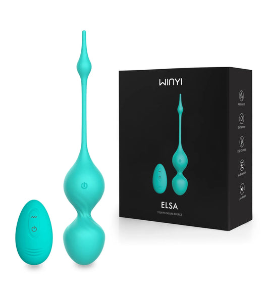 Full Liquid Silicone Kegel Balls Relentless Woman Remote Control