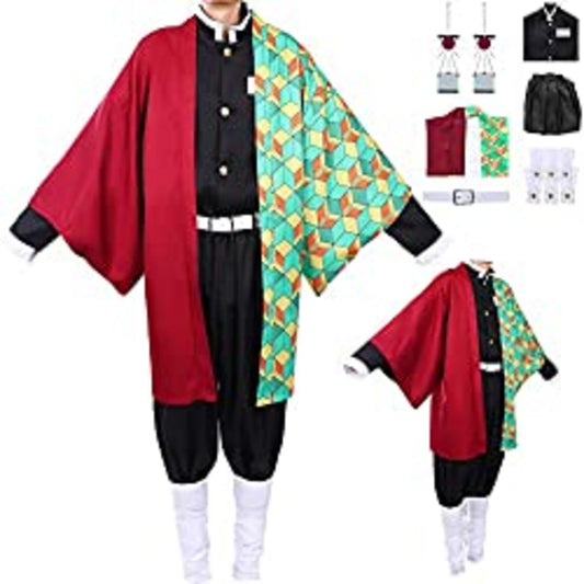 Tomioka Giyuu Cosplay Costume Demon Slayer Costume