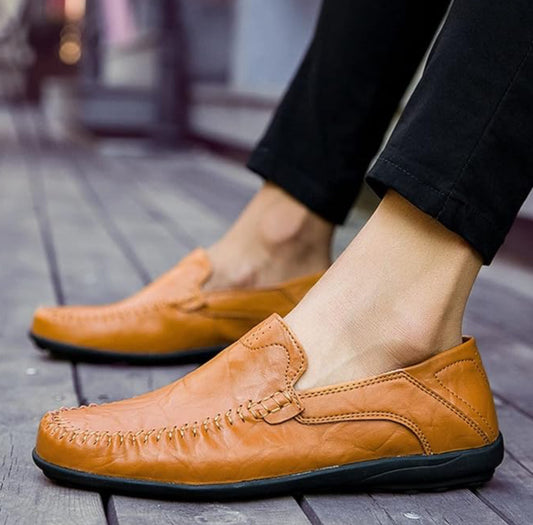 Men's Formal Leather Shoes Men's Leather Shoes Casual Soft Sole