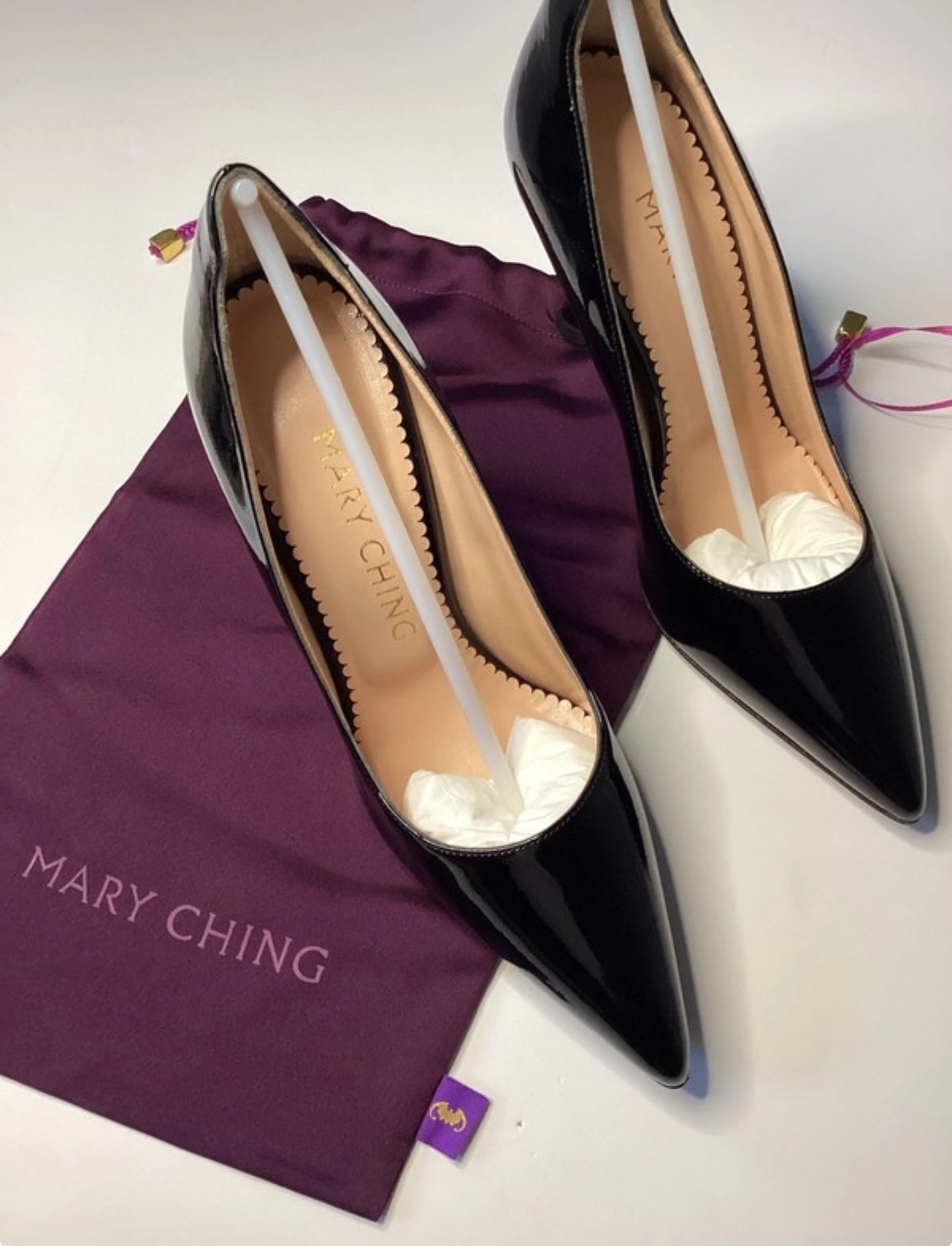 Mary Ching Ivana 105 black High Heel Shoes