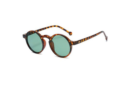 Long Keeper Retro Round Sunglasses