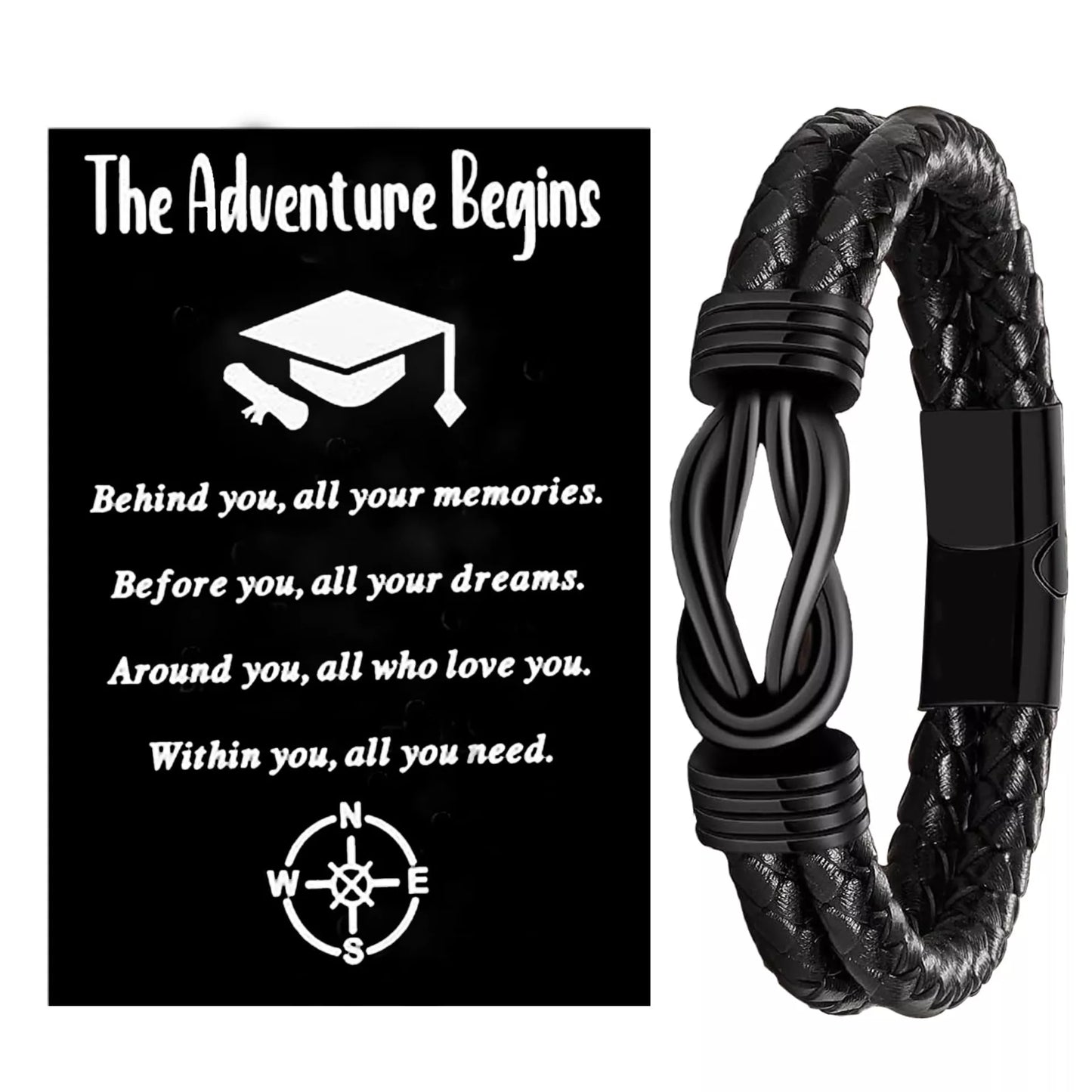 BOCHOI Graduation Bracelet Gift for Him