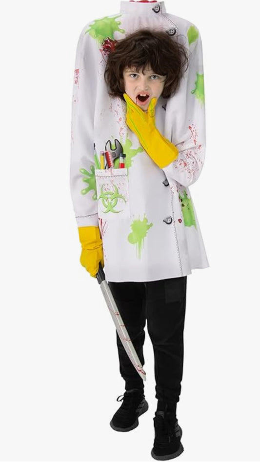 Forum Headless Scientist Kids Costume, Kids Fancy Dress