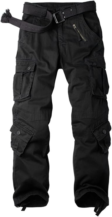 Men's Cotton Cargo Work Combat Trousers