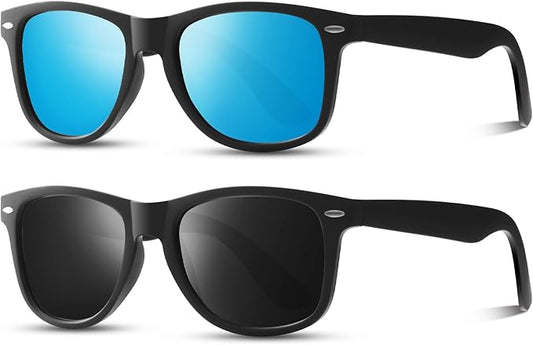 Men's UV400 Polarised 2 pack of Sunglasses