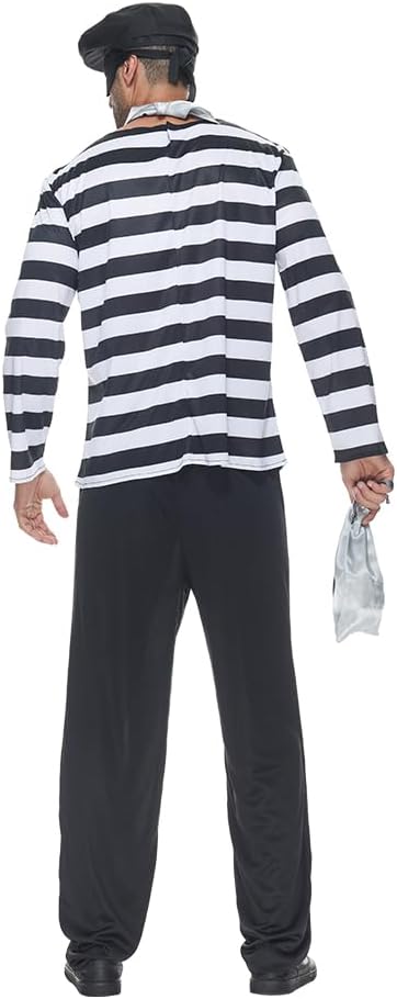 Men's Burglar Fancy Dress Costume