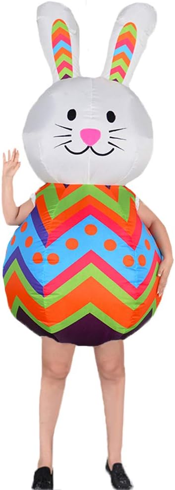 Inflatable Easter Bunny Costume for Adult